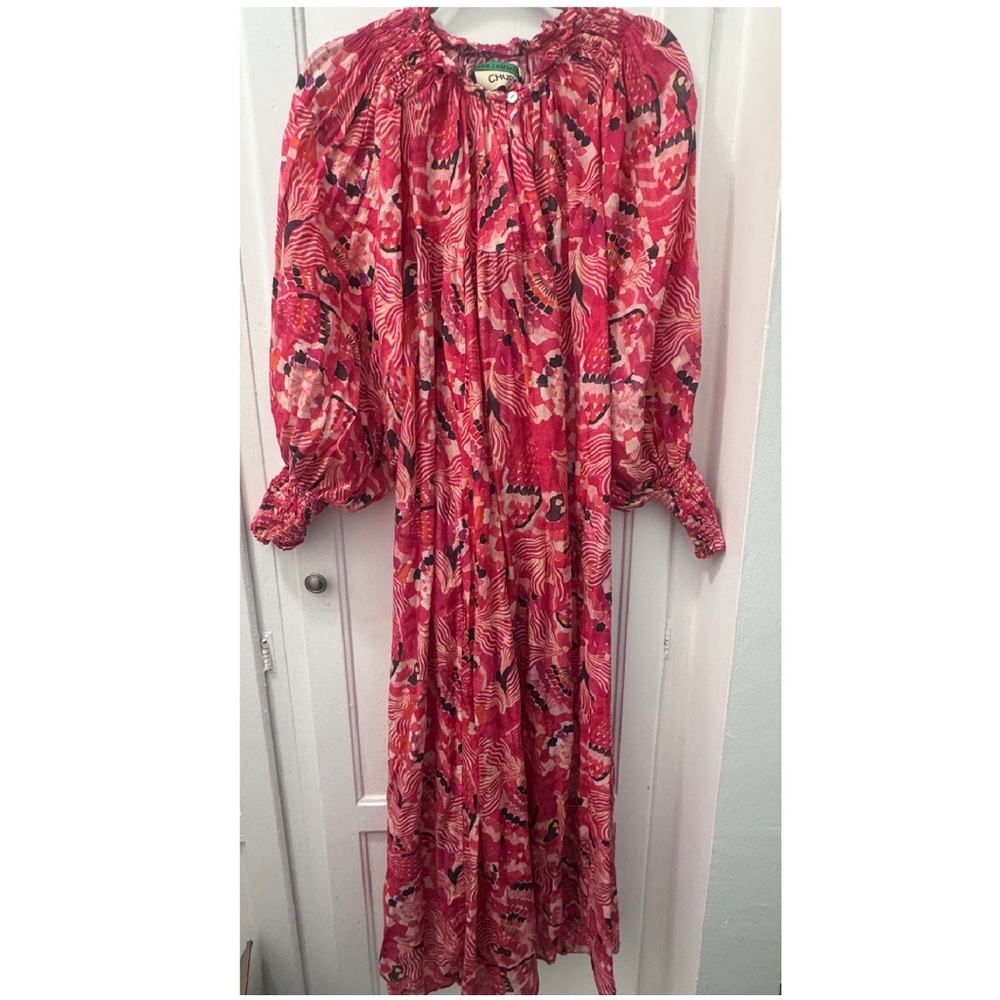 Chufy Pink Maxi Dress